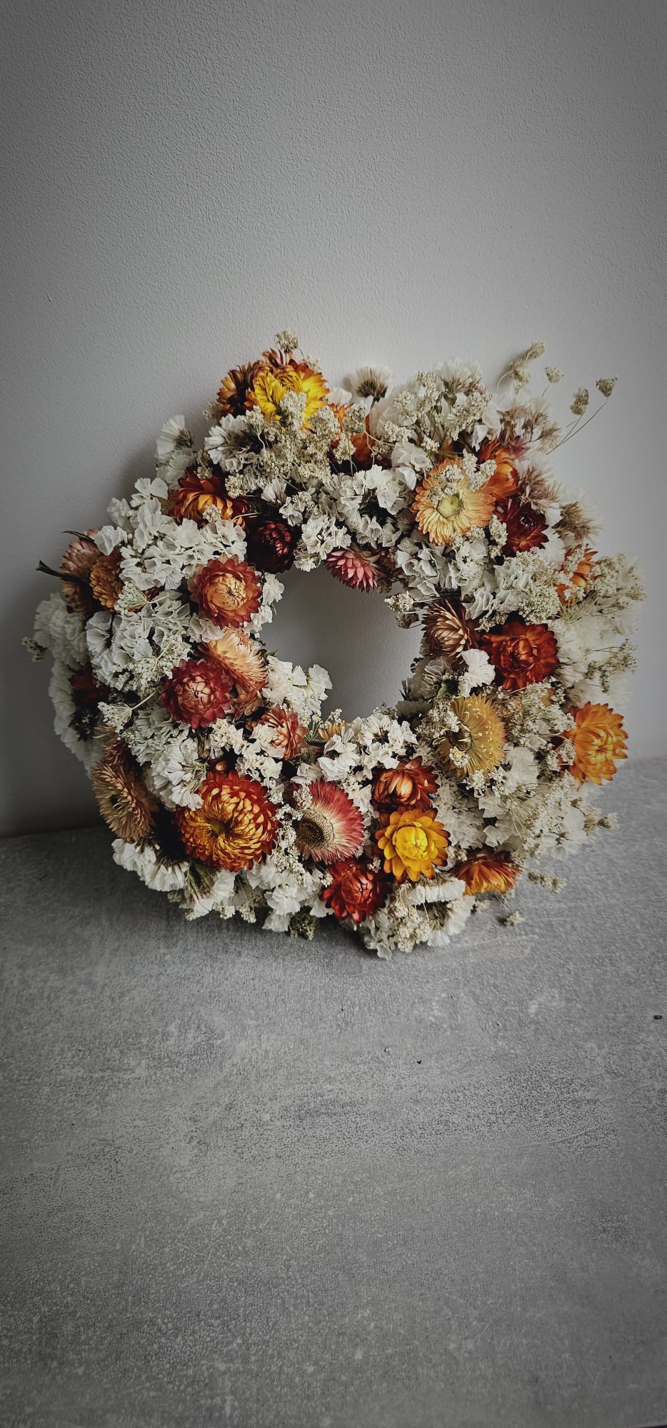 Full Dried Flower Wreath
