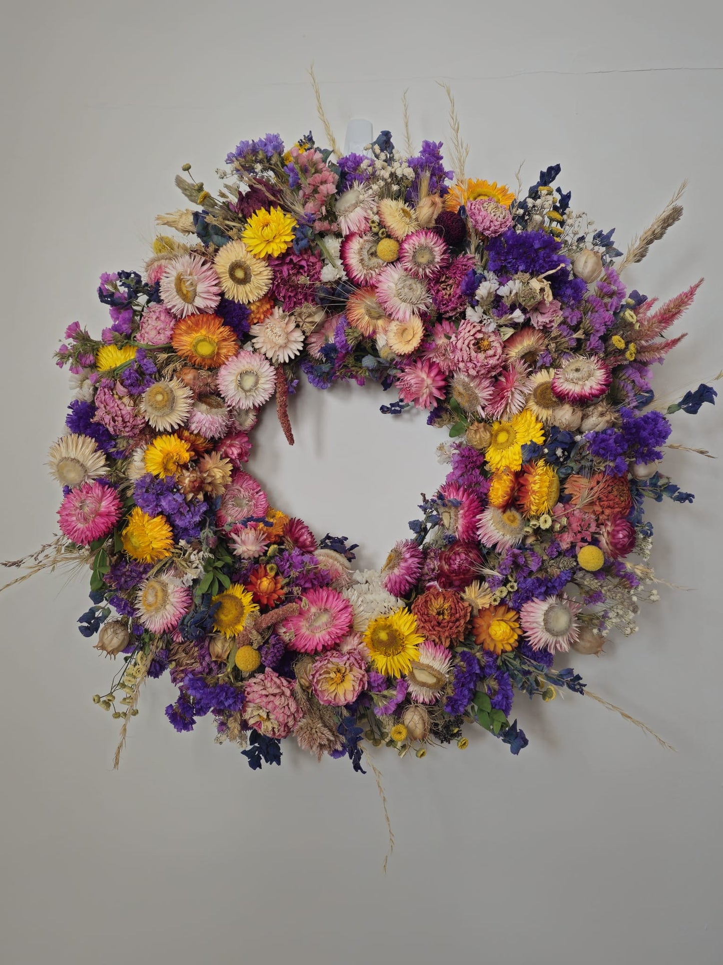 Full Dried Flower Wreath