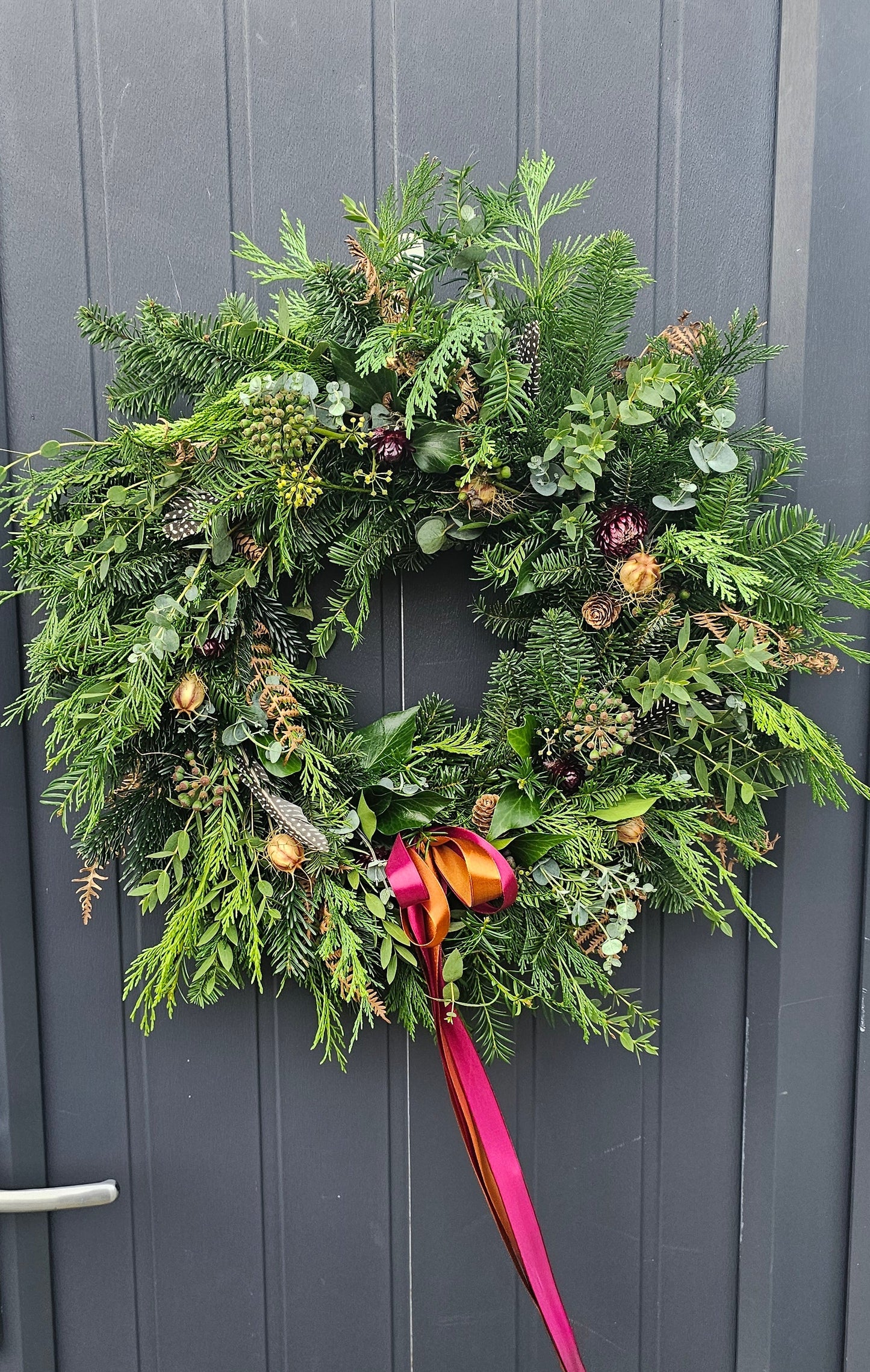 Handmade Fresh Festive Wreath