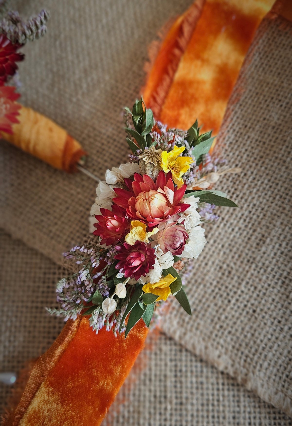 Dried Flower Corsage
