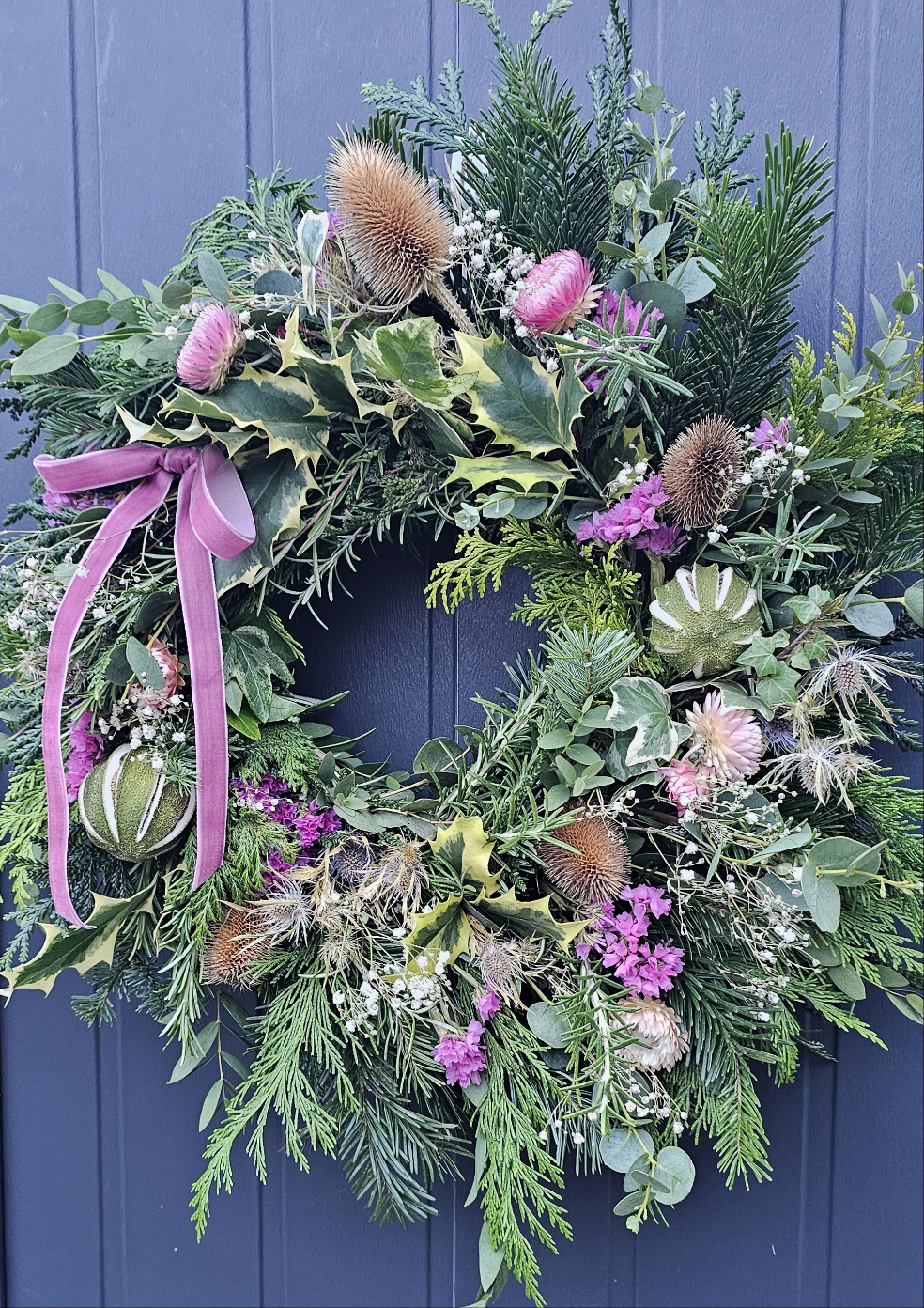 Fresh Christmas wreath