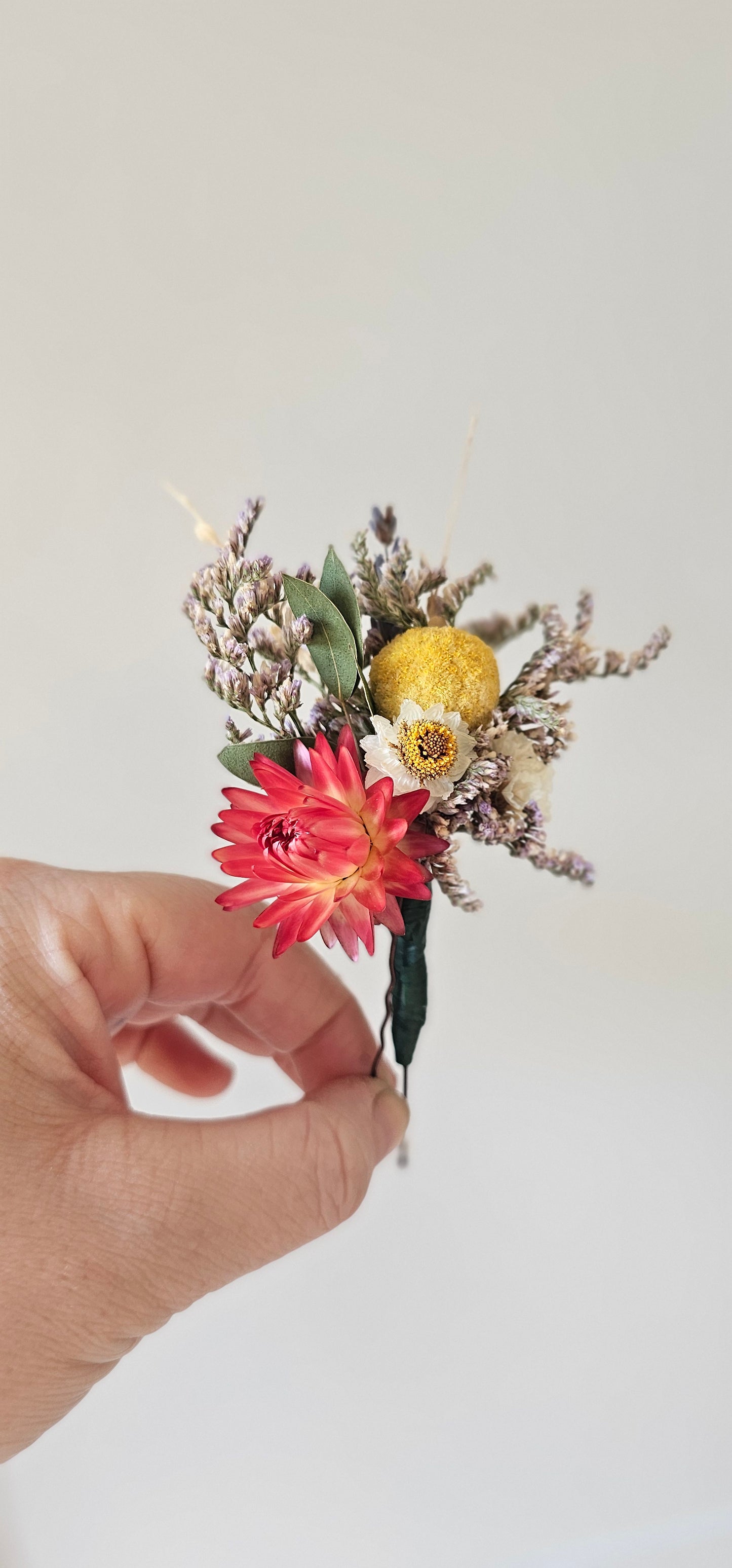 Dried Flower Hairpins