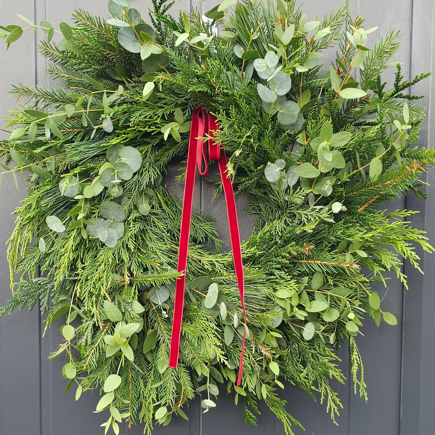 Fresh Christmas wreath