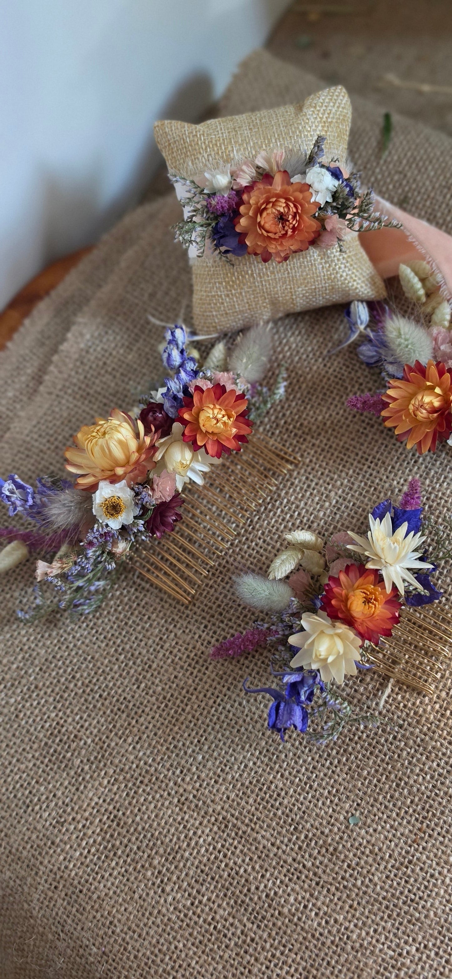 Dried Flower Combs