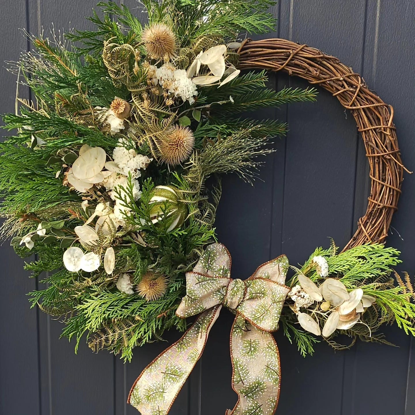 Fresh Christmas wreath
