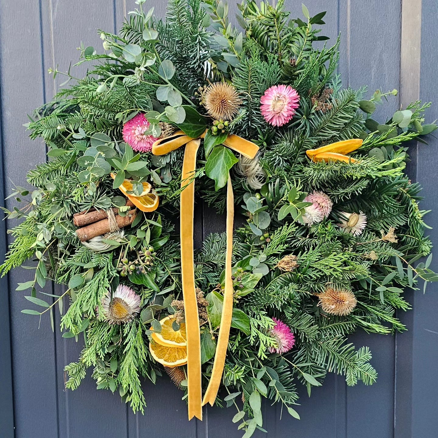 Fresh Christmas wreath